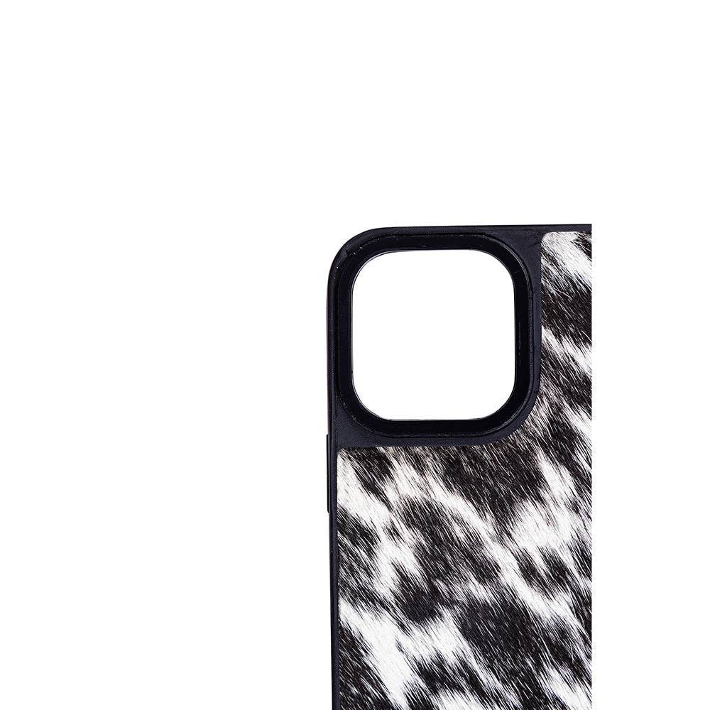 Mesa Spirit Phone Case for iPhone 13 Pro Max: Brown & White