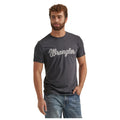 Wrangler Year-Round Short Sleeve T-Shirt - Regular Fit - Caviar Heather