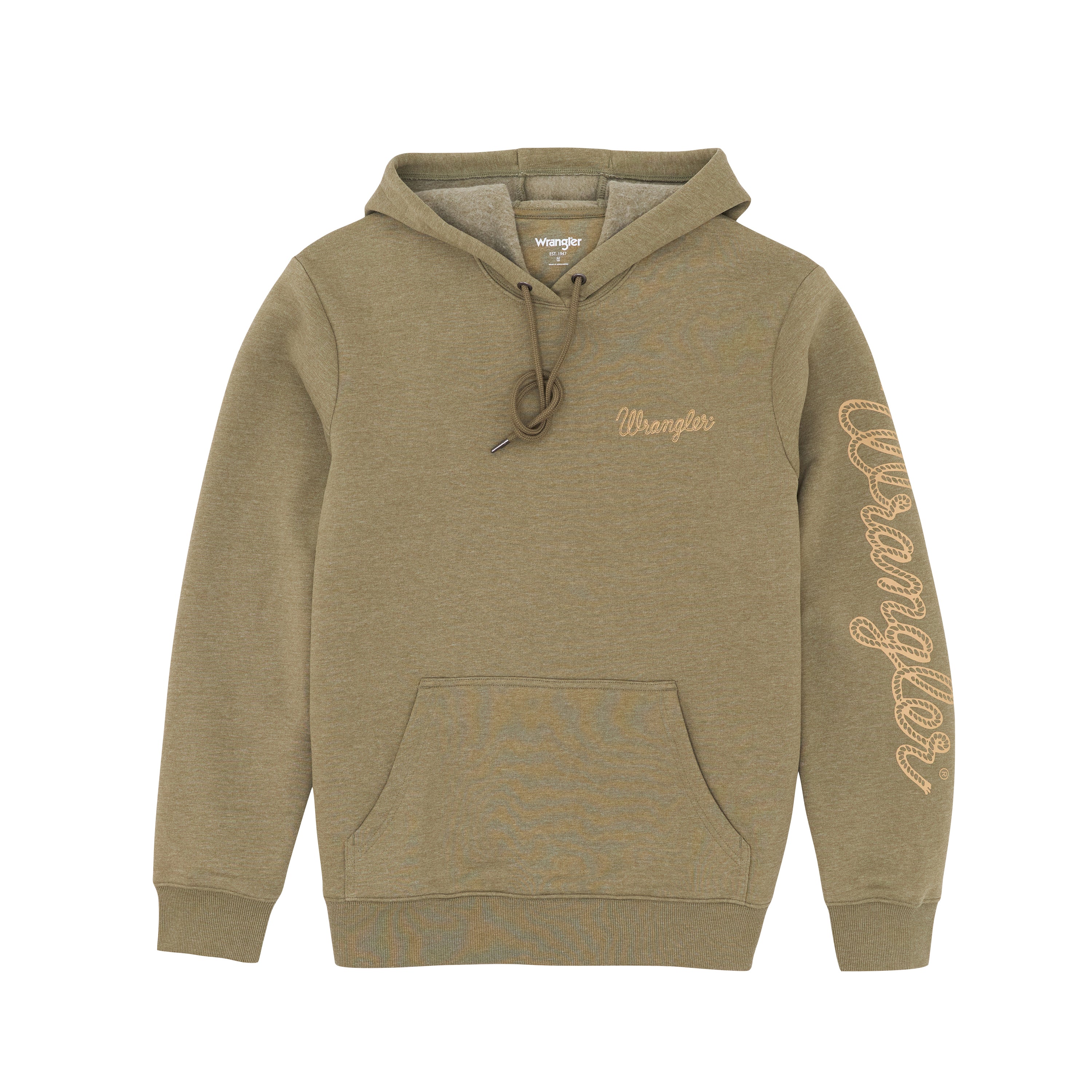 Wrangler Graphic Hoodie - Regular Fit - Burnt Olive