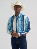 Wrangler mens Long Sleeve Logo Shirt