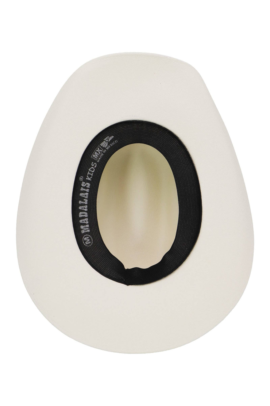 Kids Side Vent Cutter Crown Elite Cowboy Hat: BLACK / ONE SIZE