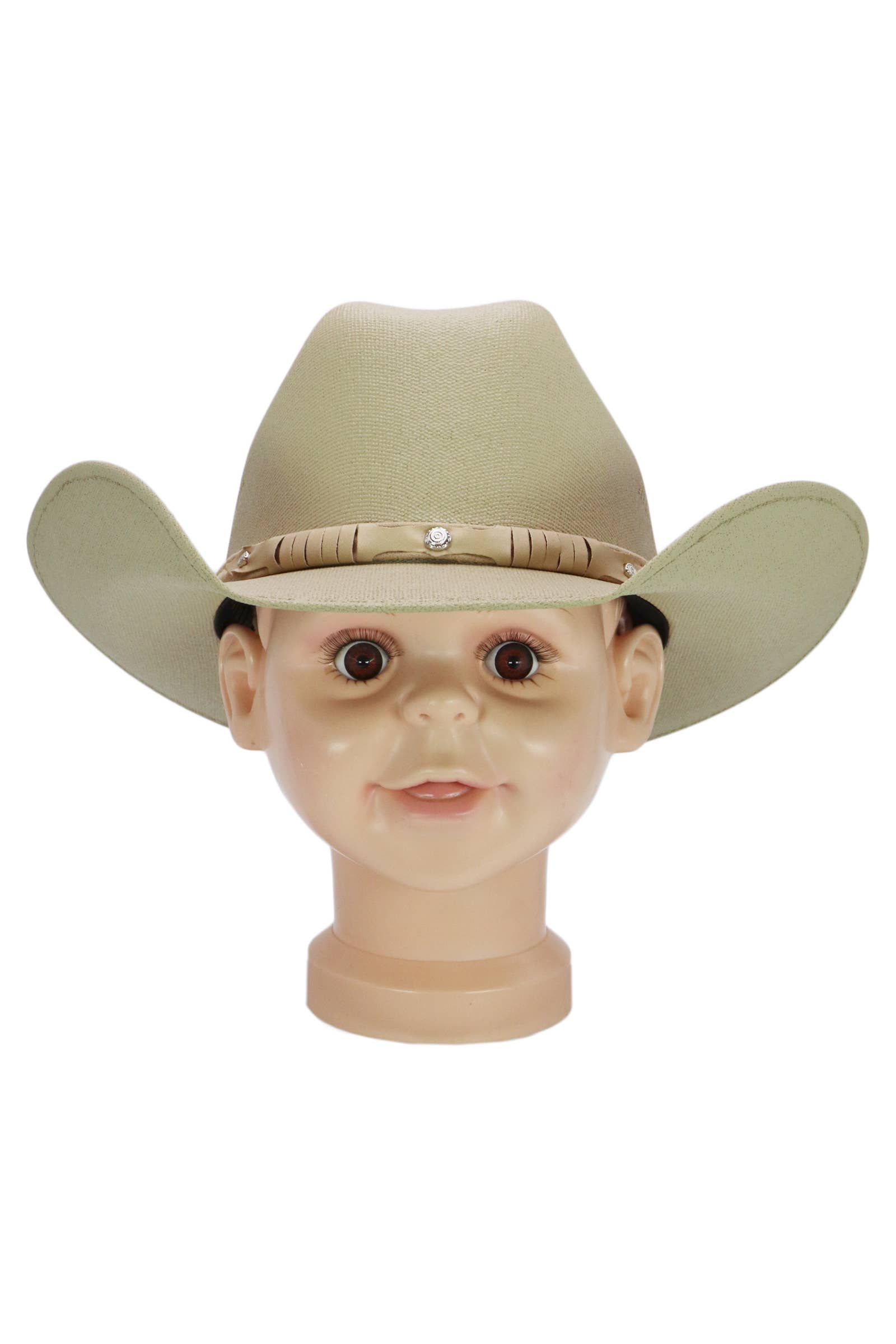 Kids Side Vent Cutter Crown Elite Cowboy Hat: PINK / ONE SIZE
