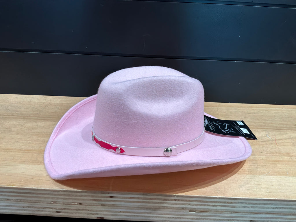 Modestone Kids Cowboy Hat -Pink