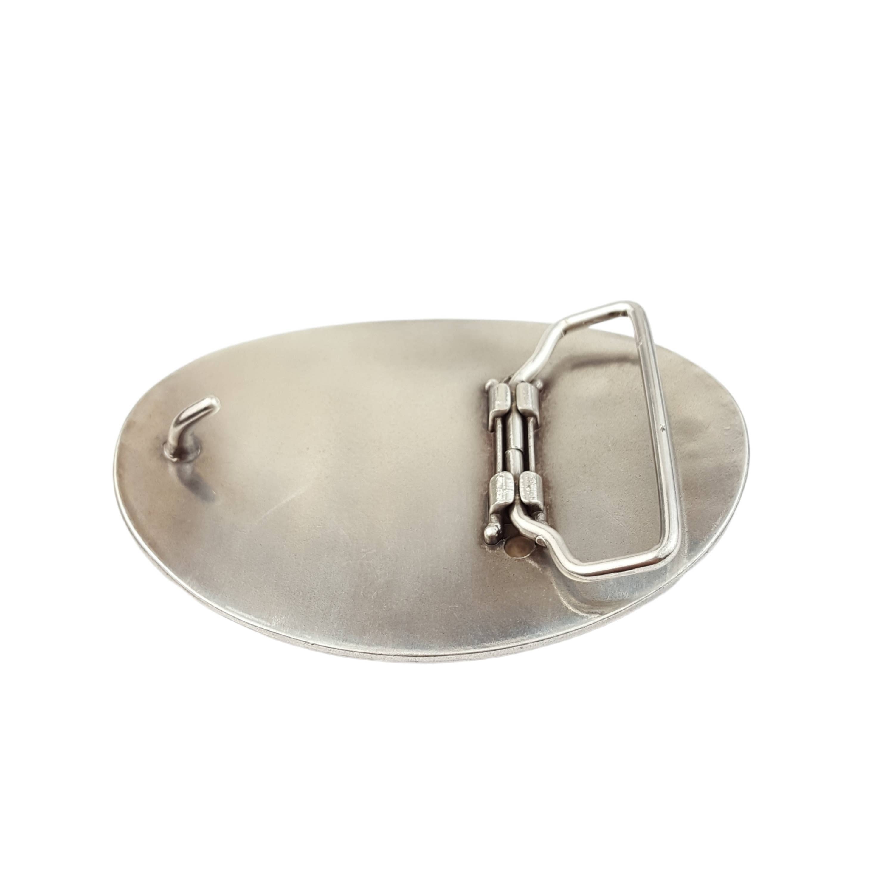 Buckle: Quality Western-Inspired Floral Etched Buckle