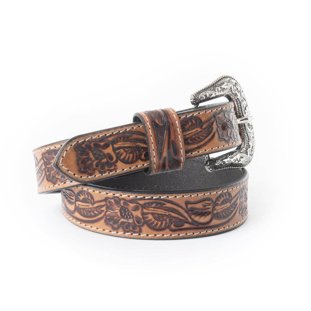 Jenson Hill Kid's Belt In Tan: Tan / Pre-Pack