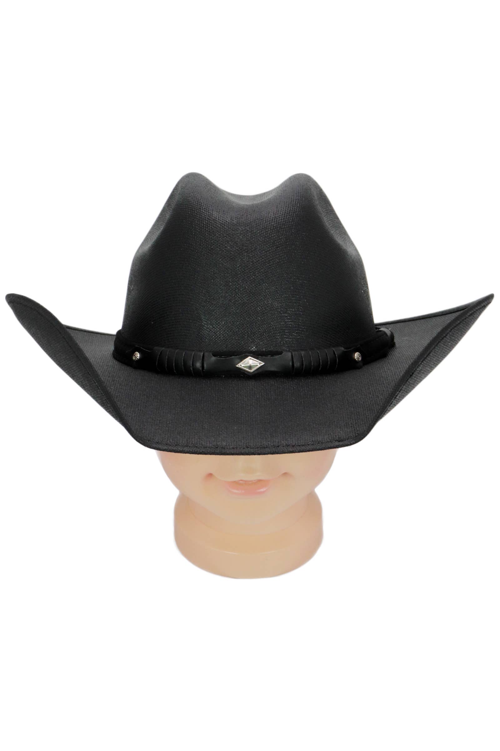 Kids Side Vent Cutter Crown Elite Cowboy Hat: PINK / ONE SIZE