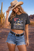 Vintage Rodeo cropped T Shirt: XL