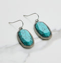 Turquoise And Silver Assorted Earrings