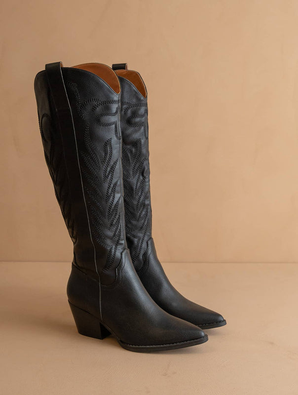 Oasis Embroidered Tall Boot
