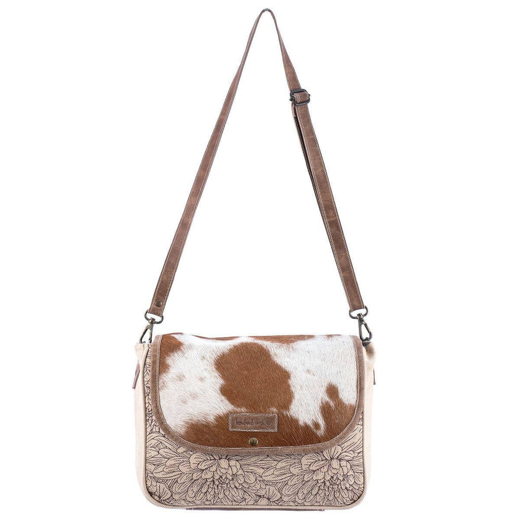 Canvas Leather & Cowhide  Women's Crossbody - Rustic Floral