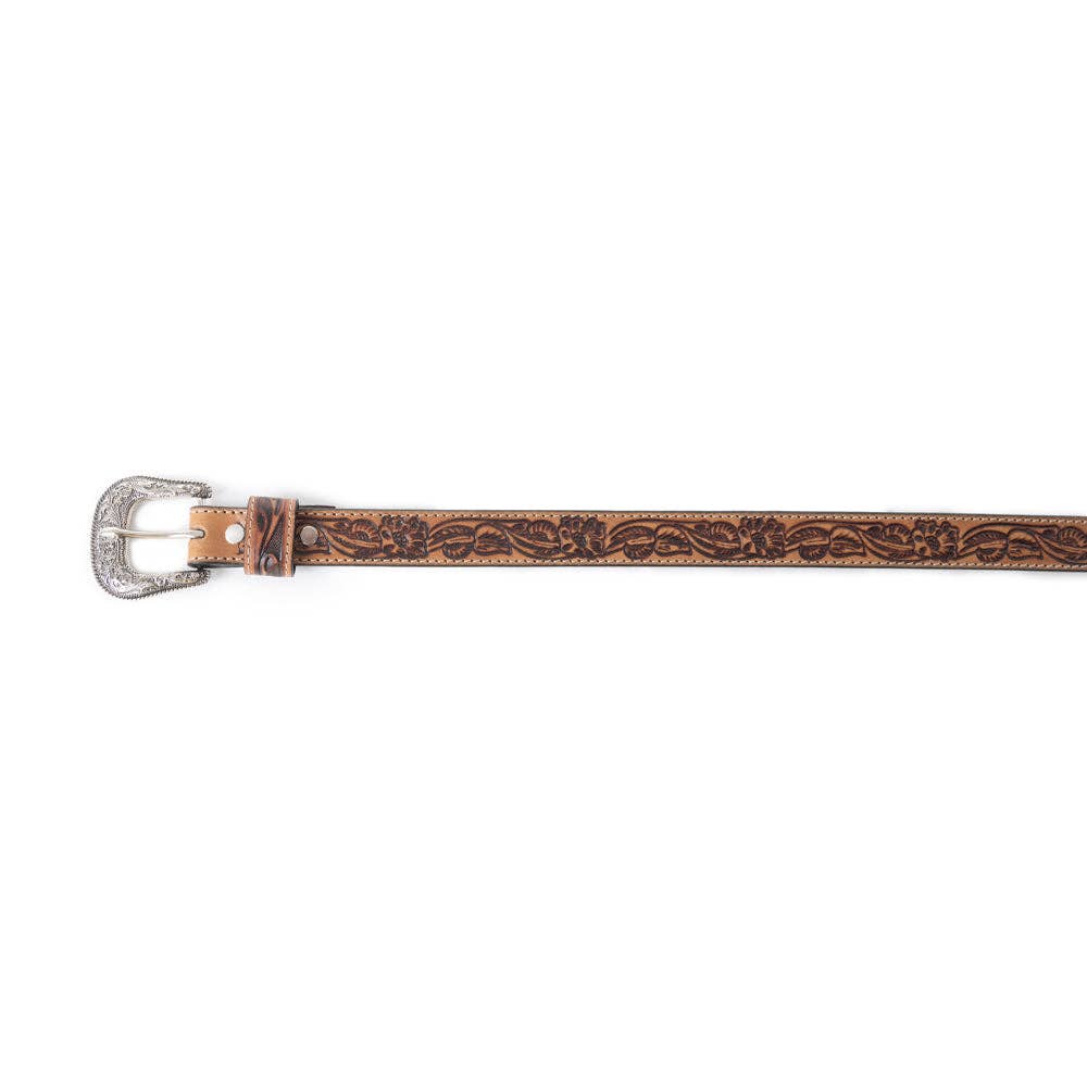 Jenson Hill Kid's Belt In Tan: Tan / Pre-Pack