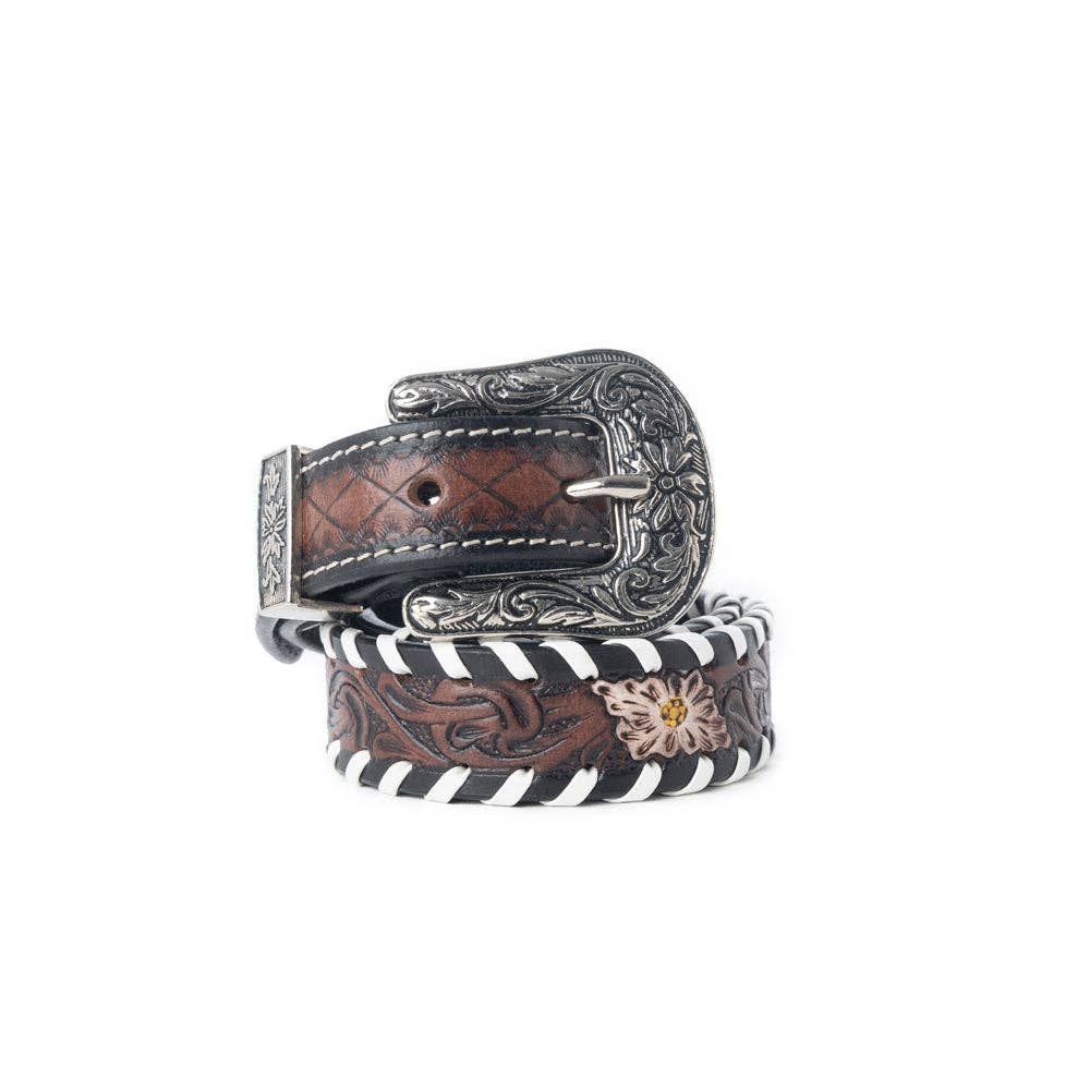 Wildrose Canyon Leather Kids' Belt in Bourbon Brown: Bourbon Brown