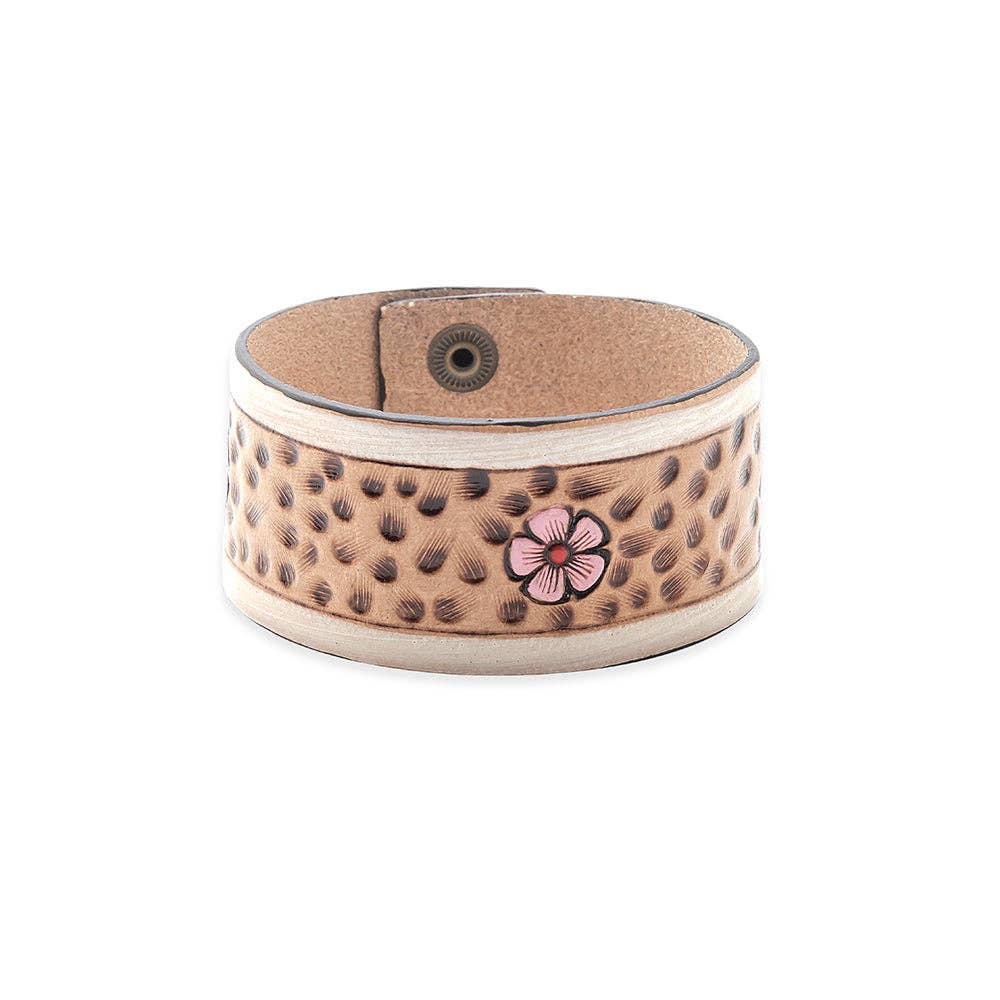 Primrose Ridge Cuff Bracelet: Brown
