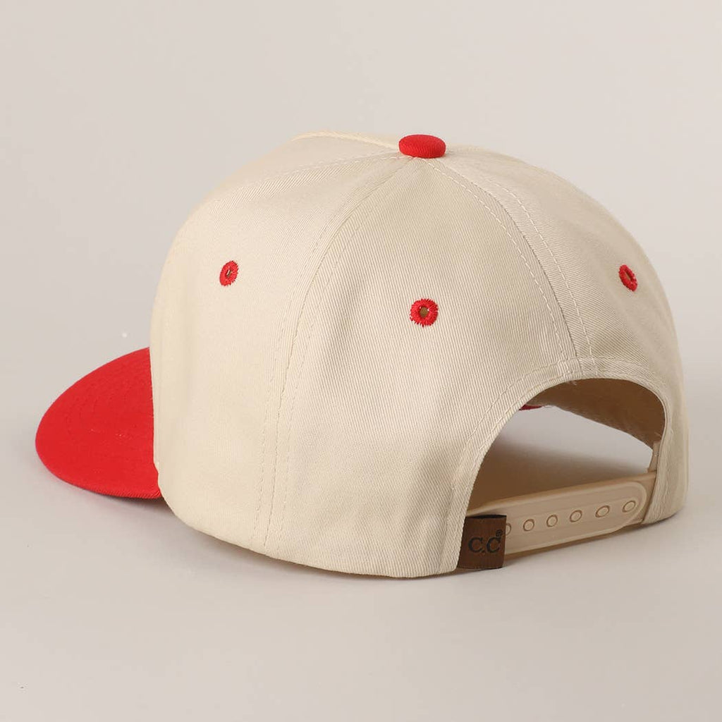 ON MY WORST BEHAVIOR Embroidered Trucker Hat: BROWN / One Size