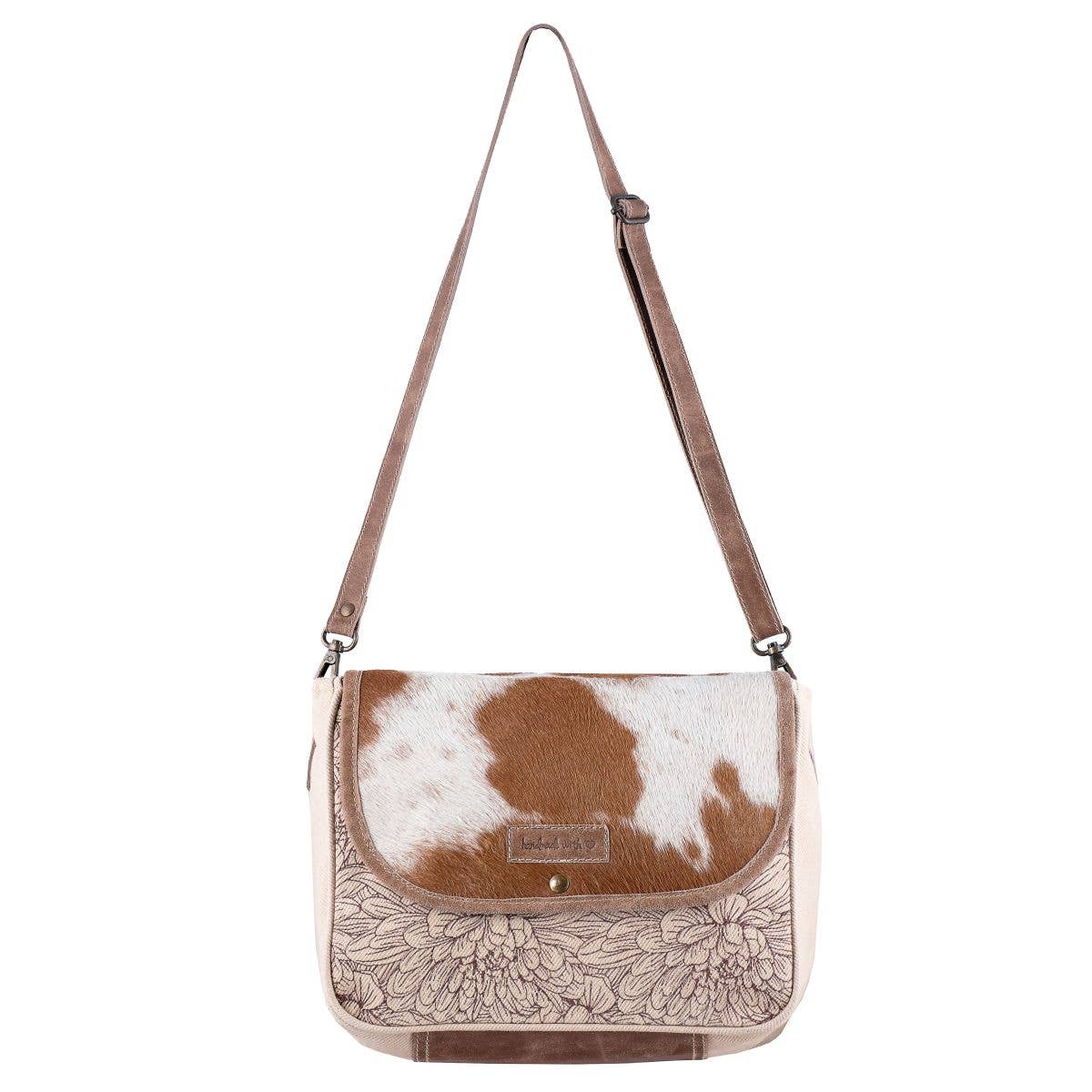 Canvas Leather & Cowhide  Women's Crossbody - Rustic Floral