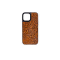 Mesa Spirit Phone Case for iPhone 13 Pro Max: Brown Embossed