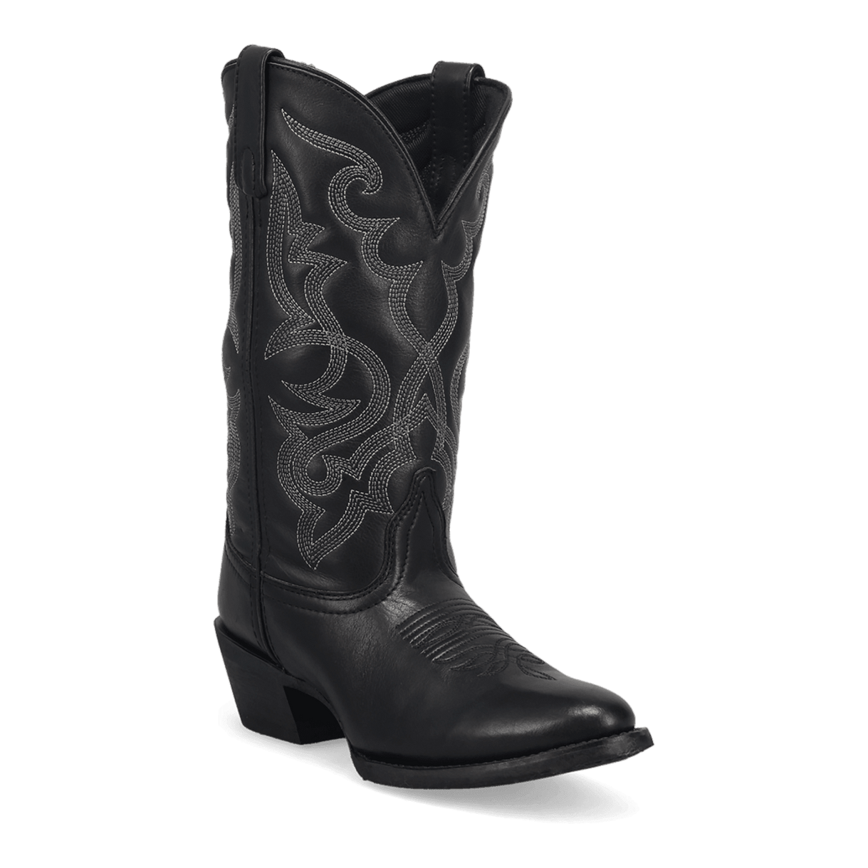 Maddie Leather Boot - Black/Black product photo