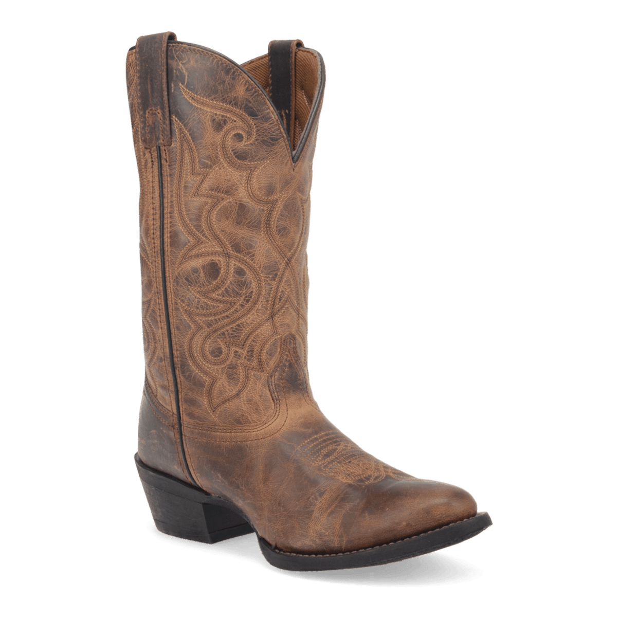 Maddie Leather Boot - Tan/Tan product photo