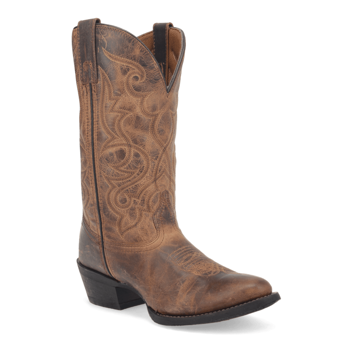Maddie Leather Boot - Tan/Tan product photo
