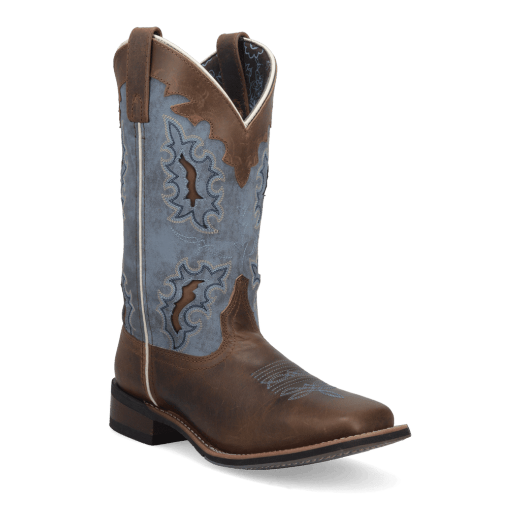 Isla Boot - Tan/Blue Denim product photo