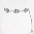 Western Style Metal Chain Belt: ATS