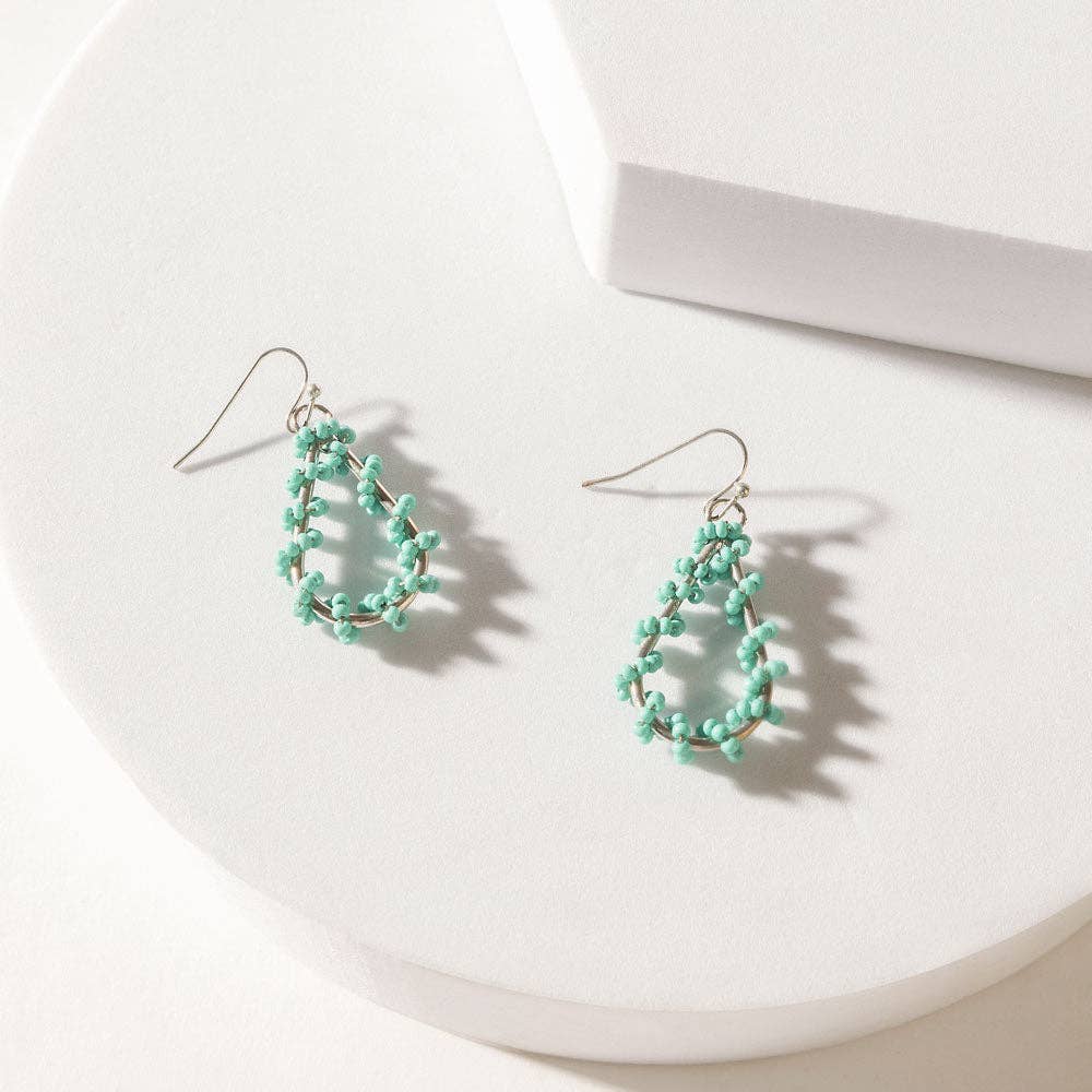 Turquoise Trails & Silver Tales Set of 16 Earrings: Single
