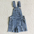 Western Baby Denim Shorts Overall Jumpsuits