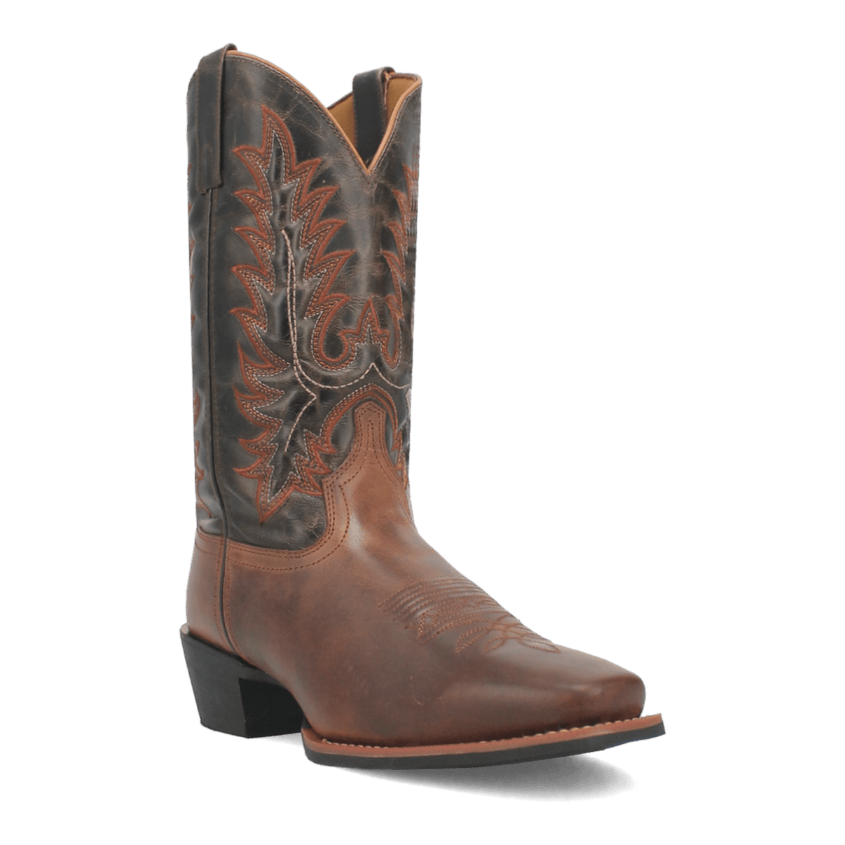 Kent Leather Boot - Rust/Olive product photo