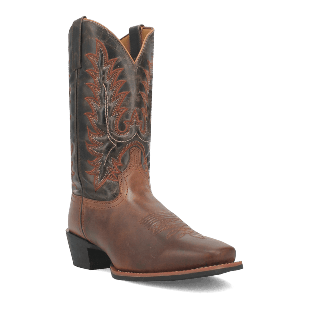 Kent Leather Boot - Rust/Olive product photo