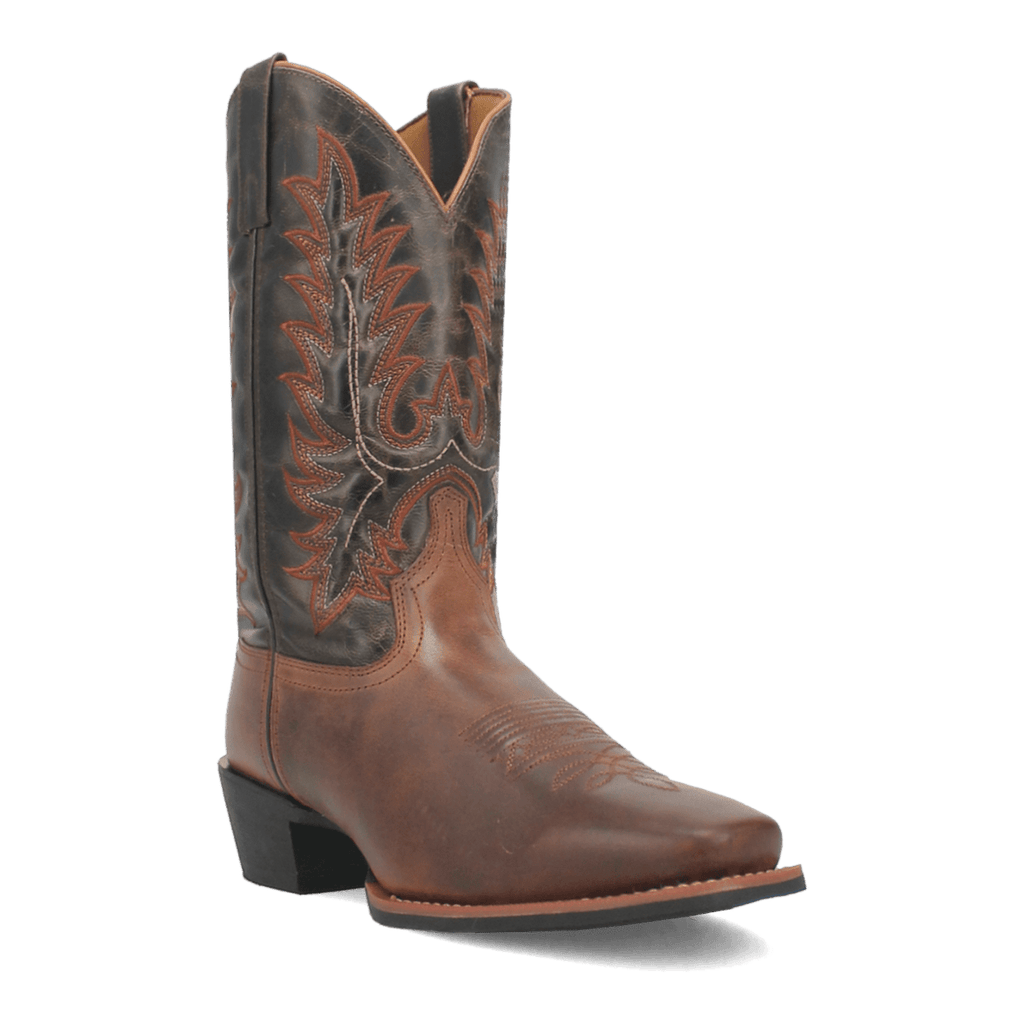 Kent Leather Boot - Rust/Olive product photo