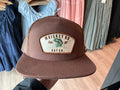 Whiskey Road Hat - Brown with White Patch