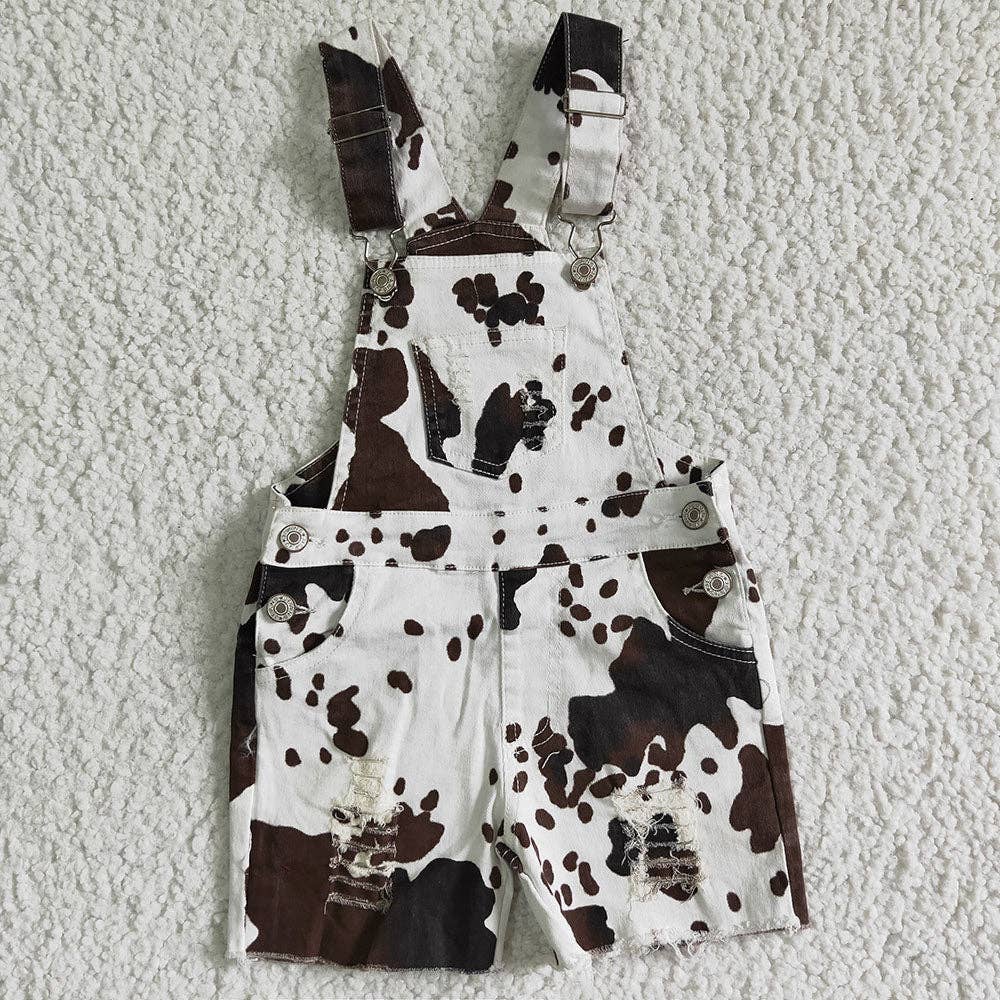 Western Baby Denim Shorts Overall Jumpsuits