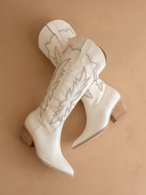 Oasis Embroidered Tall Boot