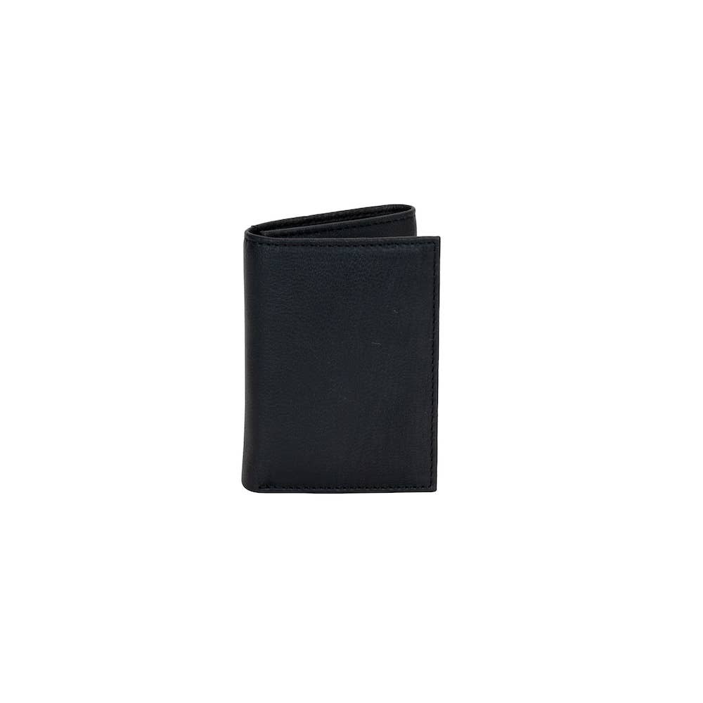 Men’s Tri-Fold RFID Leather Wallet Wellington: Sandal