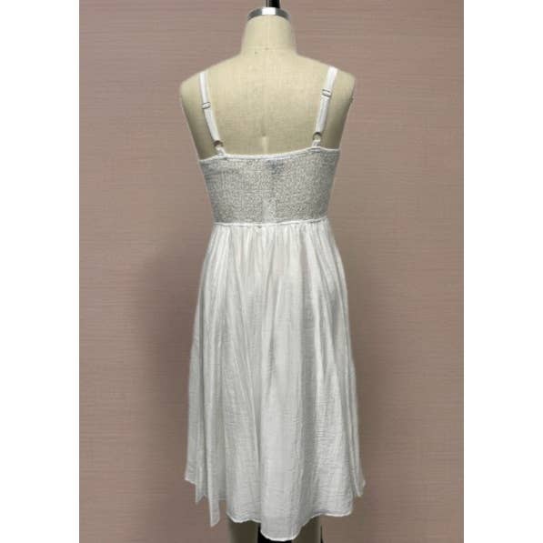 PLUS SIZE SWEETHEART TIE FRONT MIDI DRESS: Mauve
