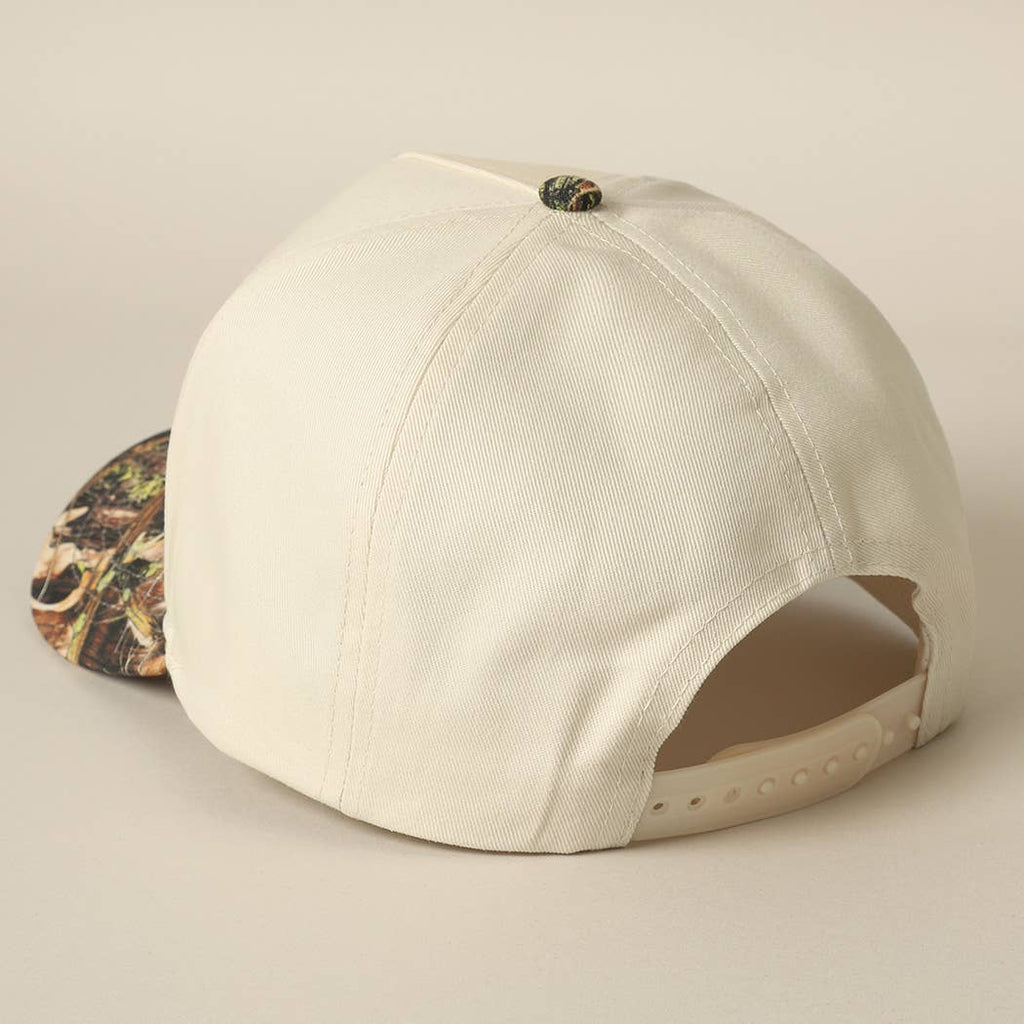 You Look Like You Love Me Embroidery Camo Trucker: CAMO-BLACK / ONE SIZE