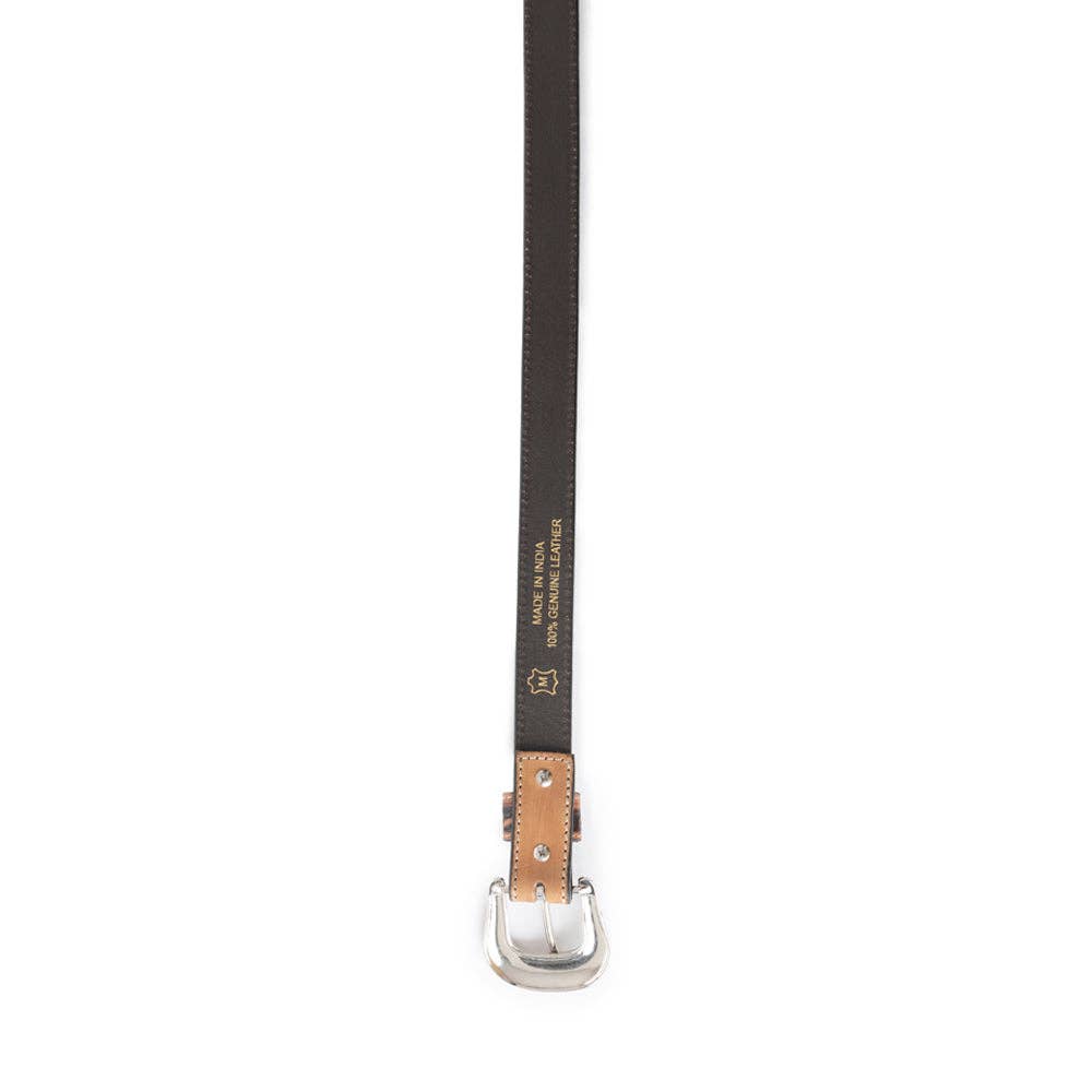 Jenson Hill Kid's Belt In Tan: Tan / Pre-Pack