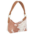 Calf Hair Cow Printed Bucket Shoulder Bag: BR