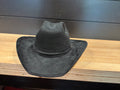 Modestone Suede Kids Cowboy Hat- Black