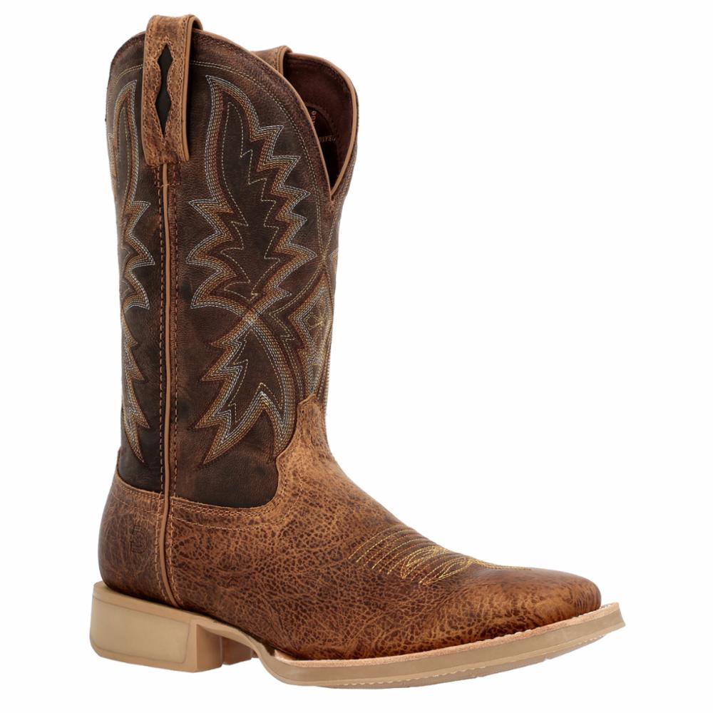 Durango Rebel Pro Lite Rustic Tan & Tobacco Western Boot