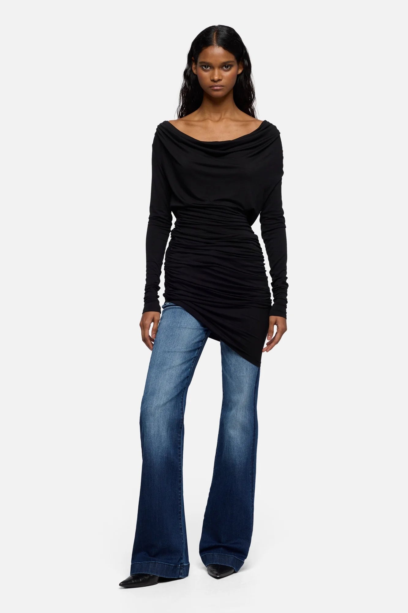 7 For All Mankind DOJO 36" - Lake Blue