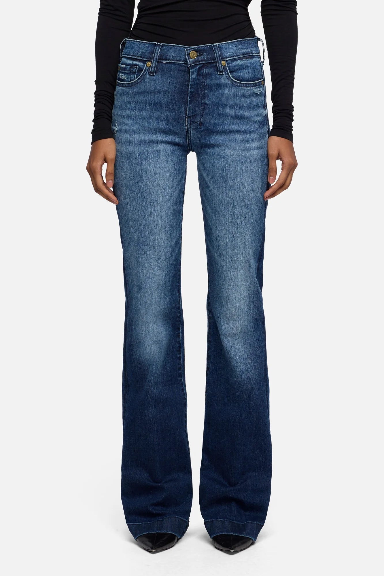 7 For All Mankind DOJO 36" - Lake Blue