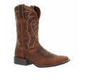 Durango Westward Mens 11 Inch Square Toe Western Boot- Prairie Brown