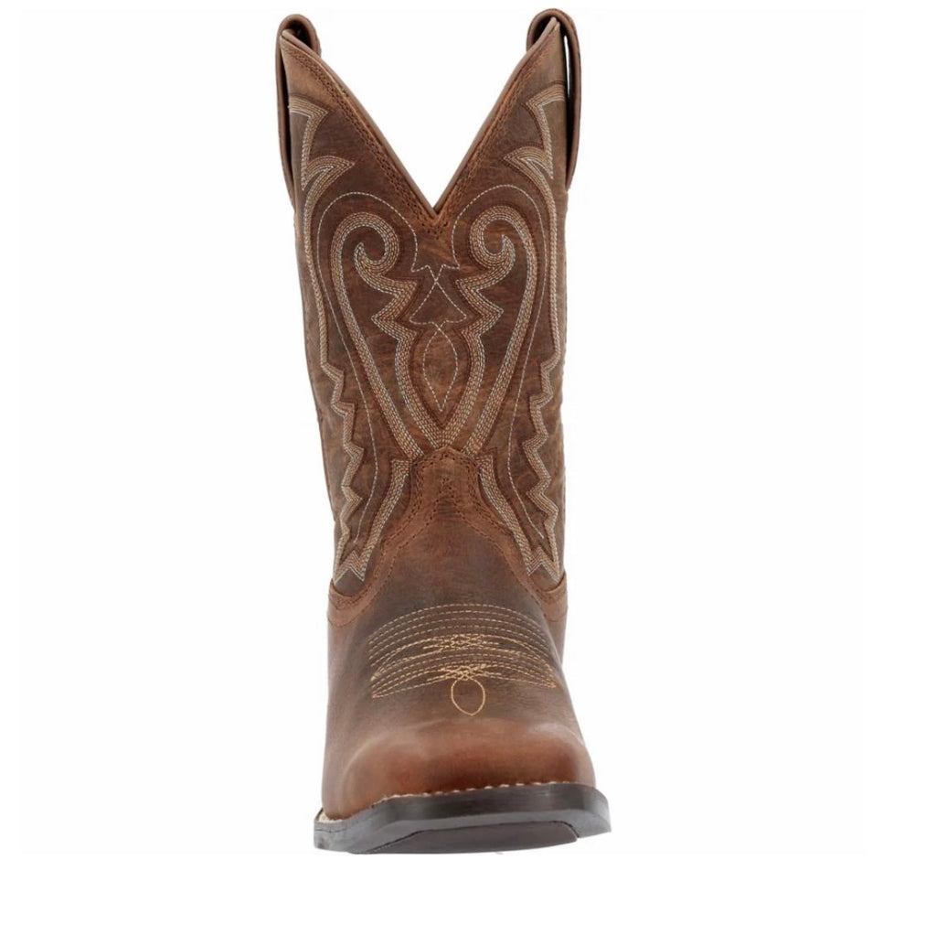 Durango Westward Mens 11 Inch Square Toe Western Boot- Prairie Brown