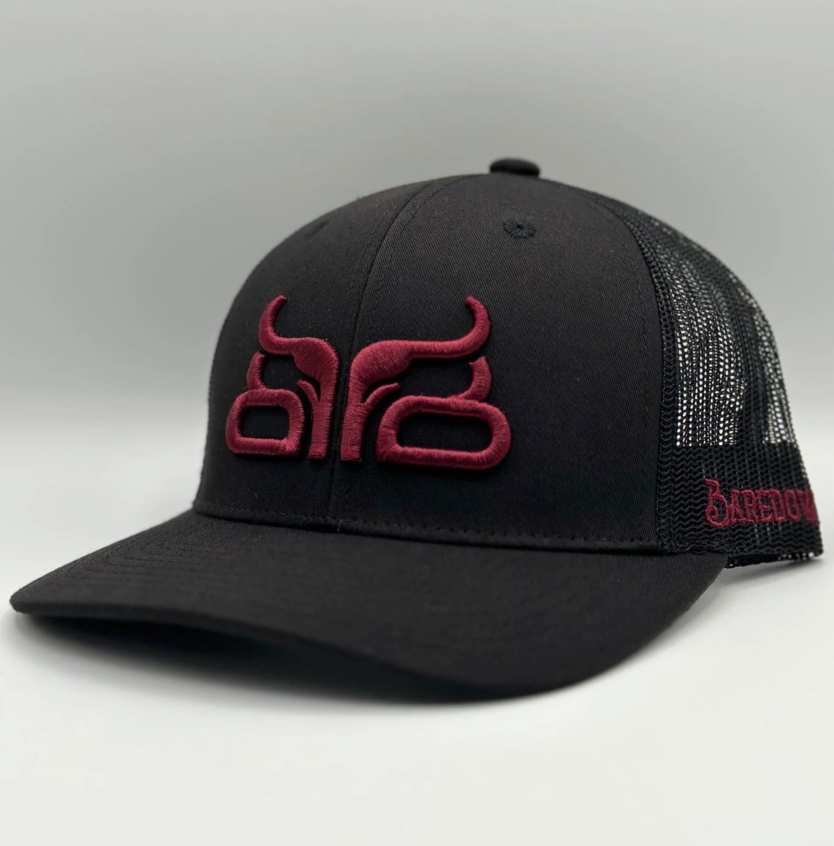 BAREDOWN Hat: Crimson