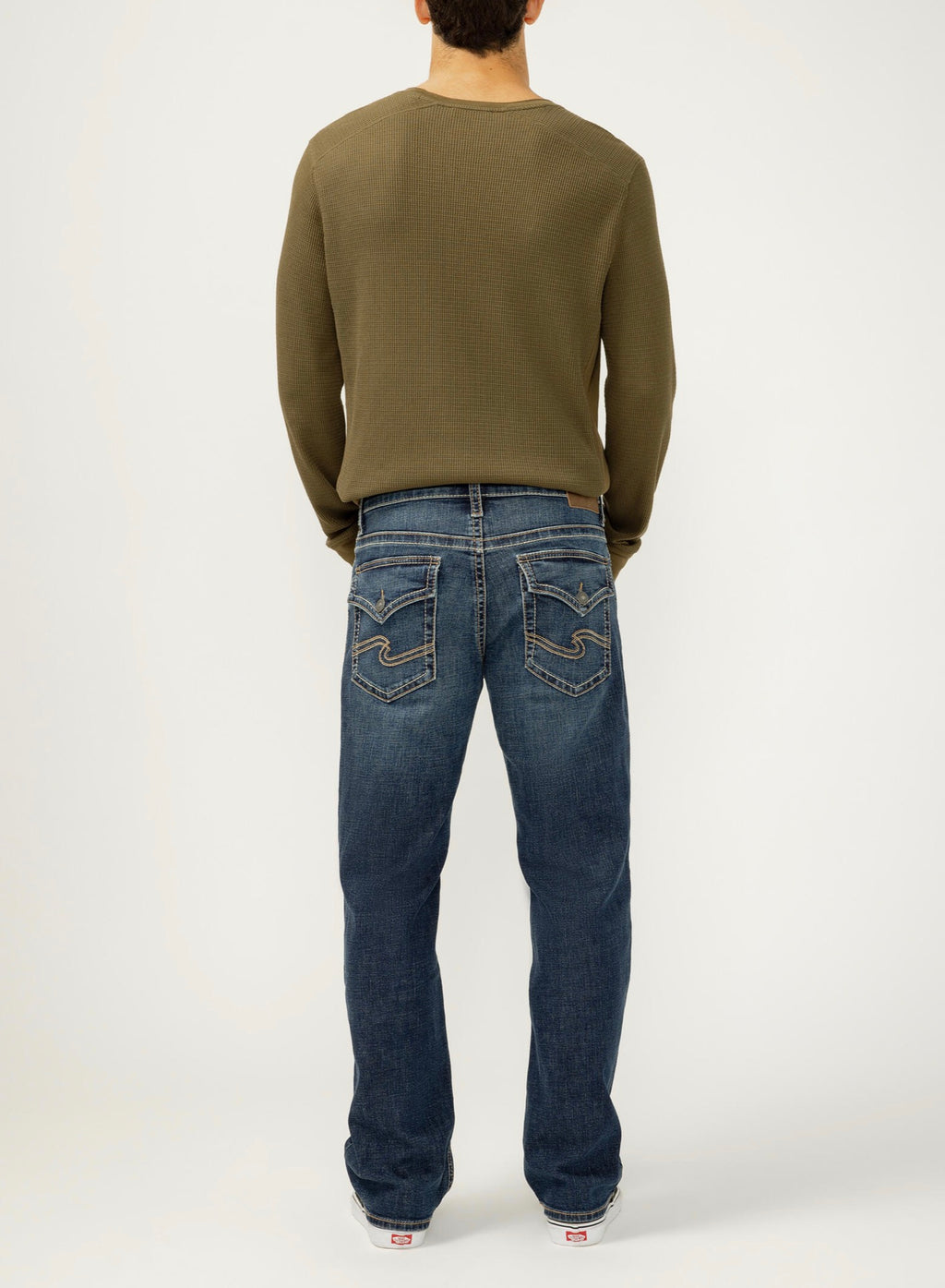 Sliver Gordie Loose Fit Straight Leg Jeans