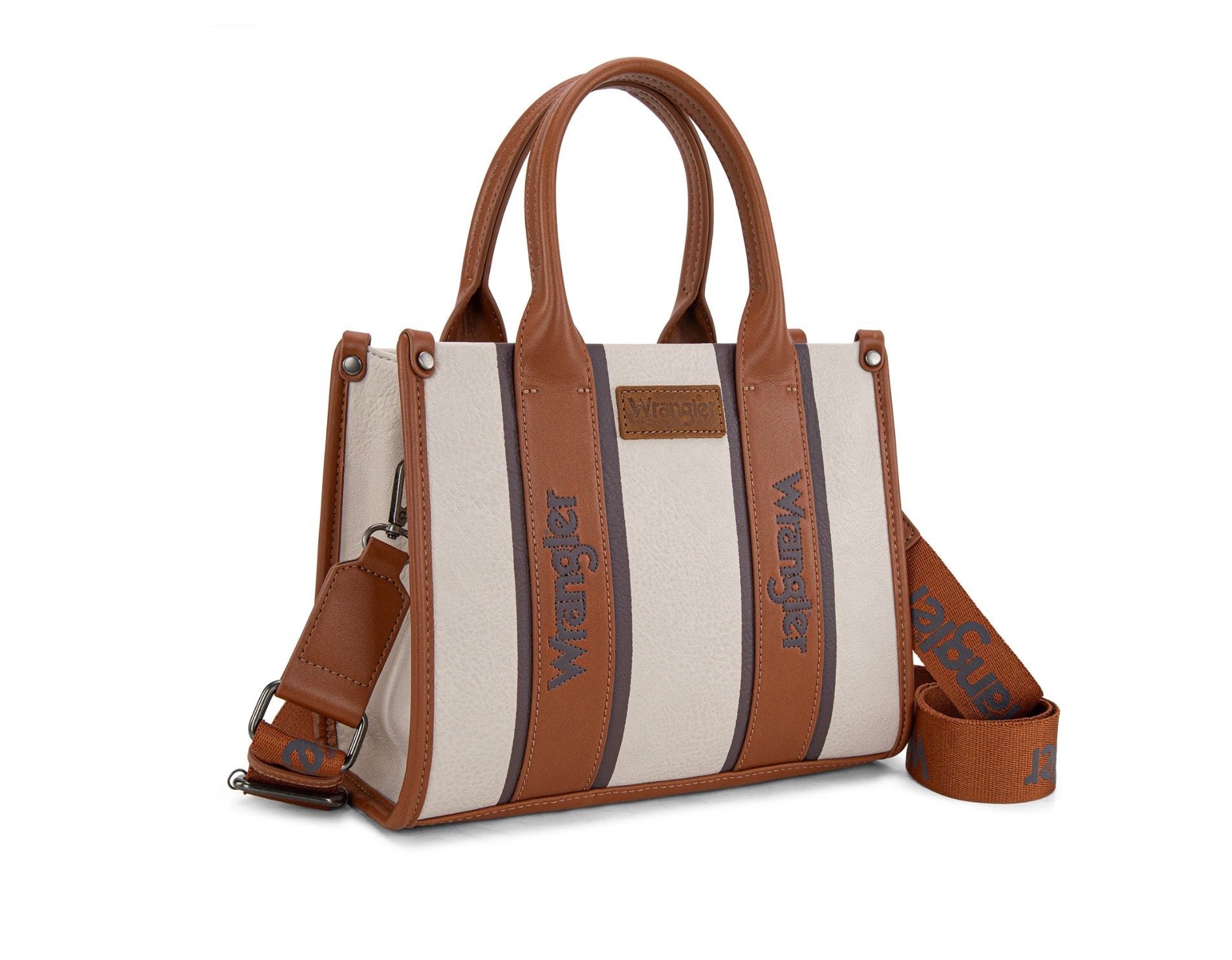 Wrangler Color Block Tote/Crossbody