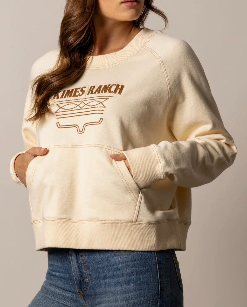 Ladies Kimes Ranch Crewneck- Lexie