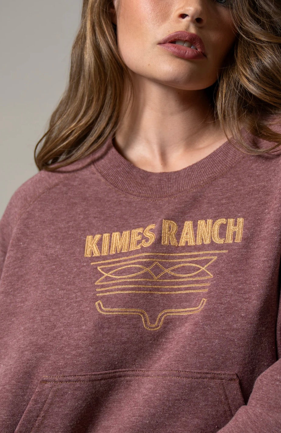 Ladies Kimes Ranch Crewneck- Lexie