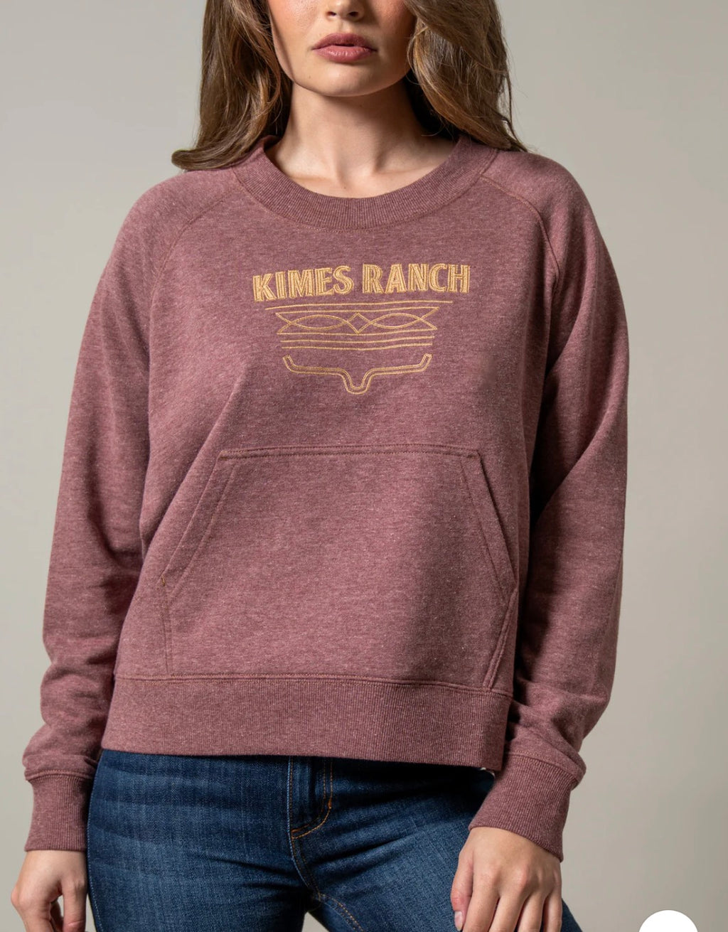 Ladies Kimes Ranch Crewneck- Lexie